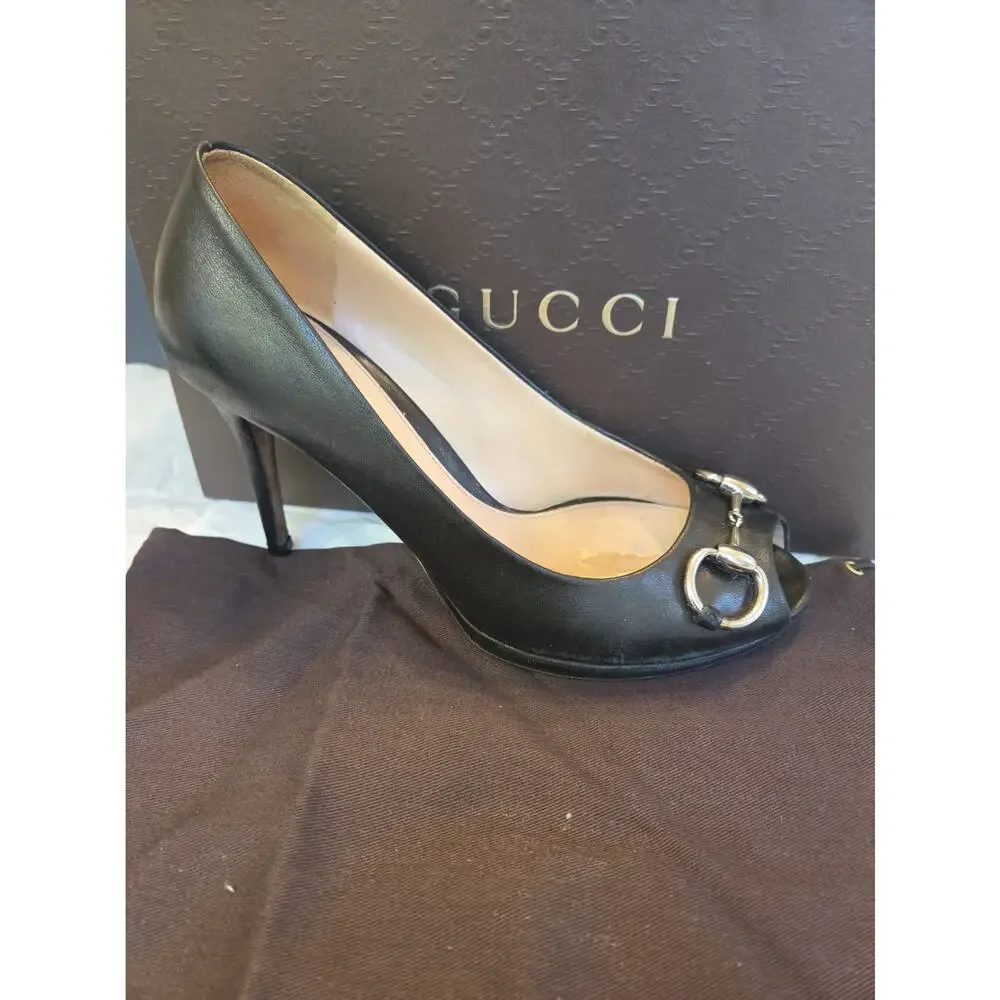 gucci heels 38.5